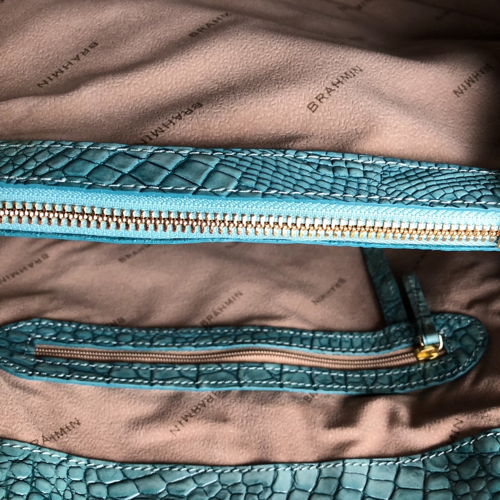 SOLD Brahmin Elisa Astral Satchel Handbag - Picture 5 of 6